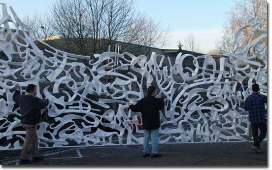 Vorstudie, 3x8m, Dezember 2005