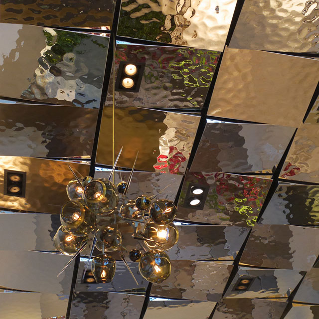 The Quin Hotel in New York City, Lobby, Ceiling, Product Line EXYD-M, Foto EXYD, 2013