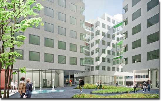 Green Worx in Wien, Architekten BEHF, Reendering (c) ZOOM VP.AT