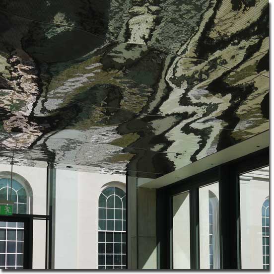 Greenwich, National Maritime Museum, Brasserie, EXYD-M-Paneele